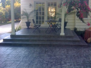 Decorative Concrete Steps & Stoops